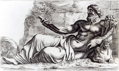 Fiume Nilo, c.1653 da Francois Perrier